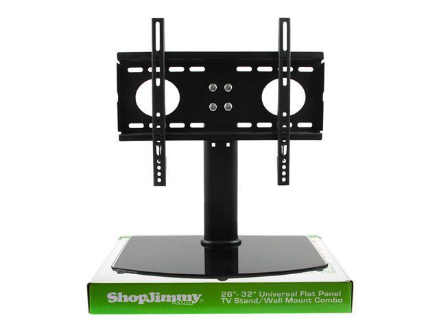 Universal Tv Stand Base Wall Mount For 26 32 Flat Screen Tvs Compatible With Thousands Of Panel Models