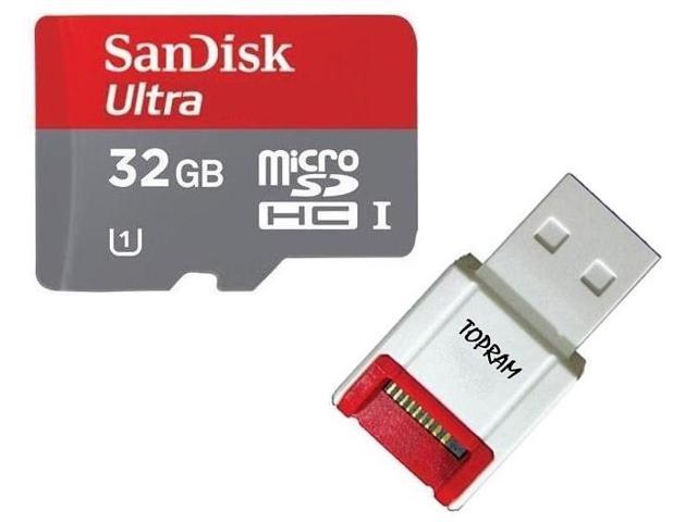 Карта памяти microsdhc sandisk ultra 32gb