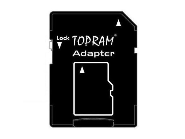 TOPRAM micro TF microSD microSDHC microSDXC to SD Adapter support ...