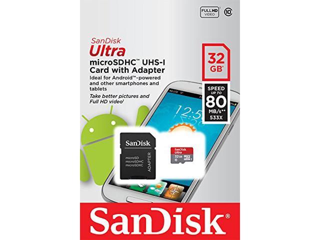 Карта памяти microsd sandisk ultra 64gb