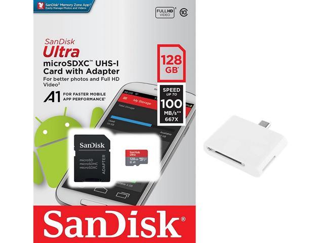 SanDisk Ultra 200GB MicroSDXC Verified for Celkon C7040 by SanFlash 100MBs A1 U1 C10 Works with SanDisk