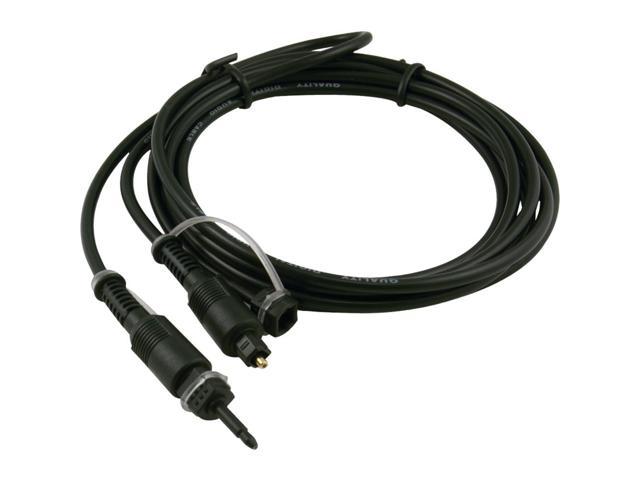 Ge 87618 Digital Toslink[r] Optical Cable 6 Ft Black