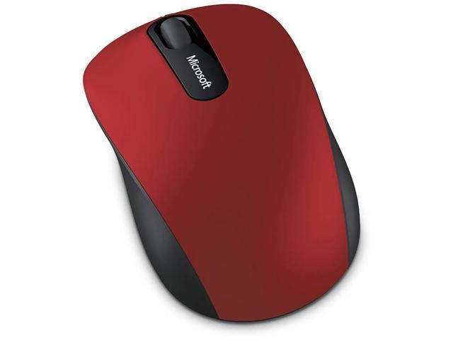 Microsoft Bluetooth Mobile Mouse 3600 Dark Red Pn7 00011 Neweggca 7848