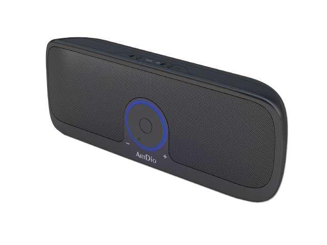 Kinyo MS-730 2.0 Portable Speaker System, this is a compact, lightweight, and portable speaker set.  Operates easily with batteries or USB power.  Audio Connection is compatible with all audio sources