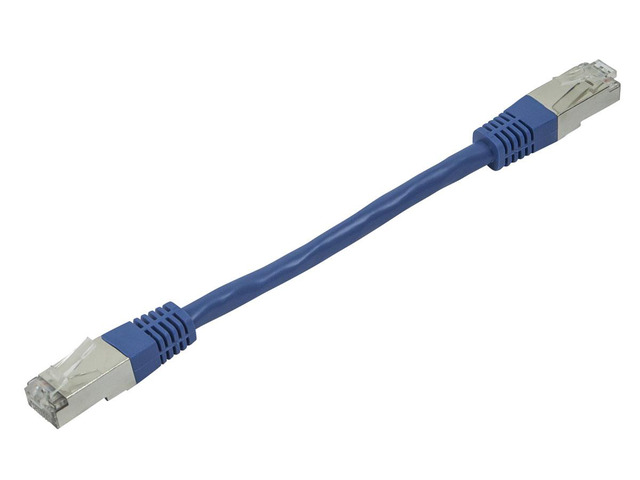 Stranded Stp Monoprice Cat6A Ethernet Patch Cable - 0.5 feet - Blue | Zeroboot, RJ45 ...