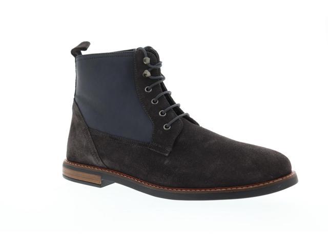 men's gray casual boots