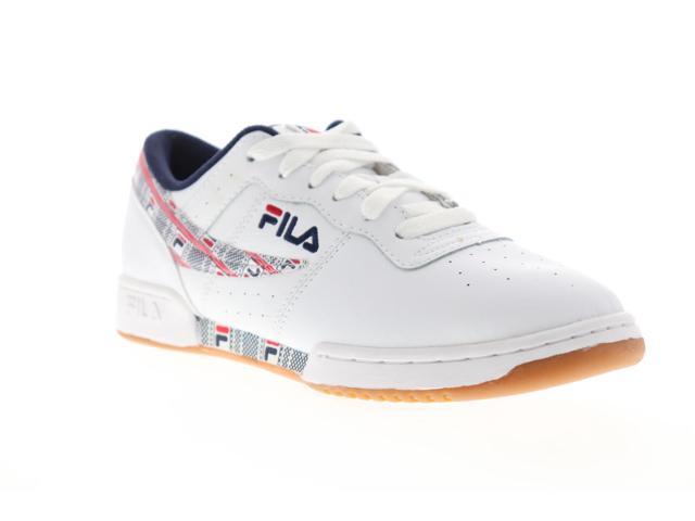 Fila Original Fitness Haze Mens White Leather Casual Low Top Sneakers Shoes Fila Original Fitness Haze Mens White Leather Casual Low Top Sneakers Shoes