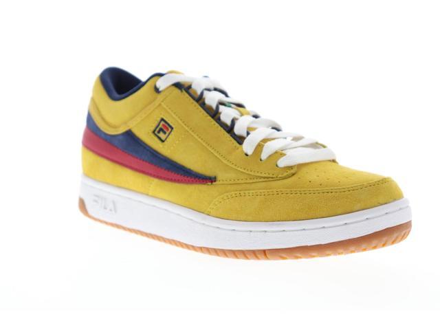 mens yellow fila