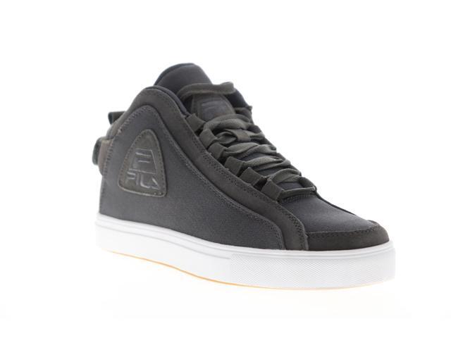 Fila V 96 Mens Gray Canvas Casual Lace Up High Top Sneakers Shoes Fila V 96 Mens Gray Canvas Casual Lace Up High Top Sneakers Shoes