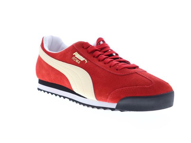 puma red shoes mens