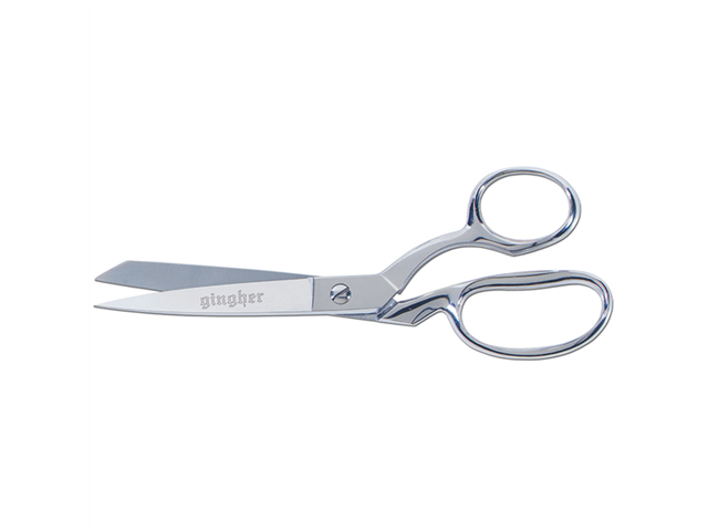 Knife Edge Bent Trimmer Shears 8"-With Molded Nylon Sheath