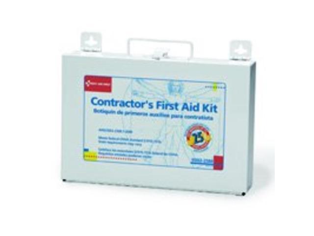 Photo 1 of First Aid Only First Aid Kit,Metal,179 Pieces---factory sealed dented box