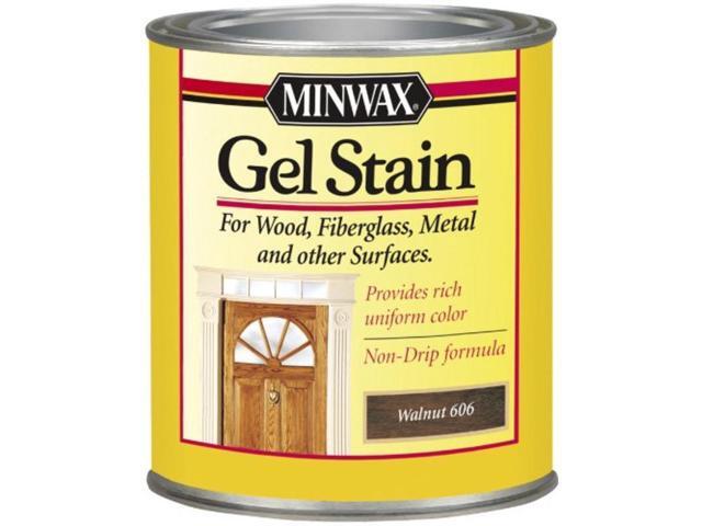 Minwax 50 Pint Walnut Gel Stain Interior Wood 26060 Newegg Com