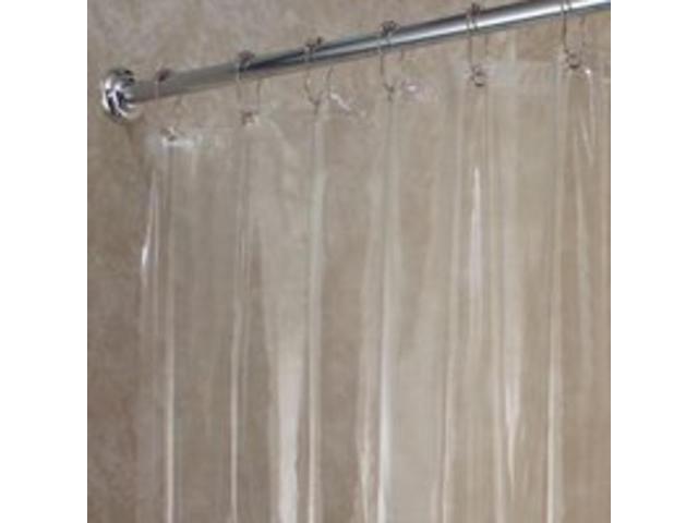 Interdesign Vinyl Shower Curtain Liner In Clear 72 X Inch