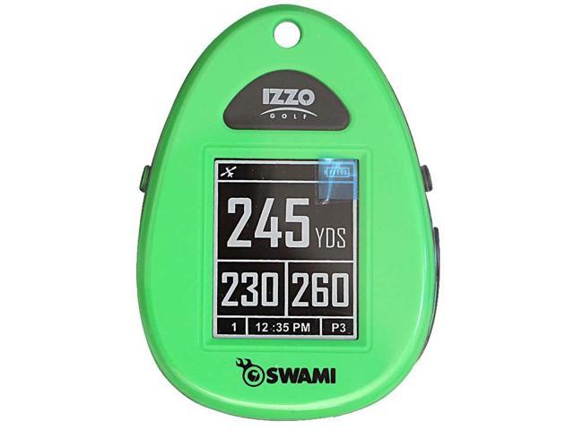 Izzo Golf Swami Sport Green GPS Rangefinder Preloaded 30,000 Courses Preloaded