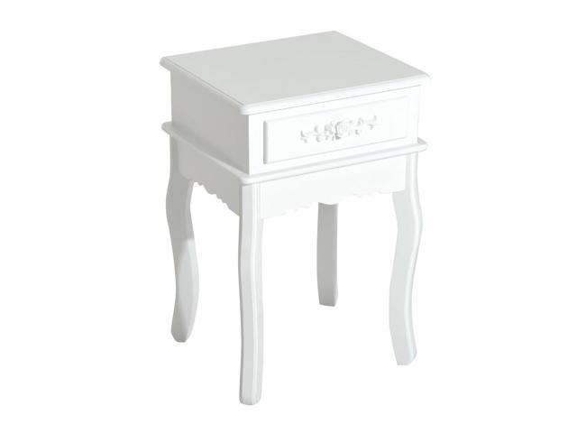 Homcom 24 Wooden Country Cottage Style Accent Side End Table