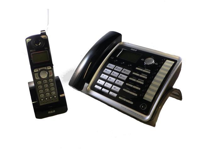 RCA Products RCA25255RE2 Phone System 6.0- w-Cordless Handset- 2-Line