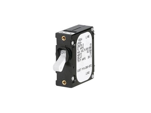 20 Amps Single Pole Paneltronics /'A/' Frame Magnetic Circuit Breaker