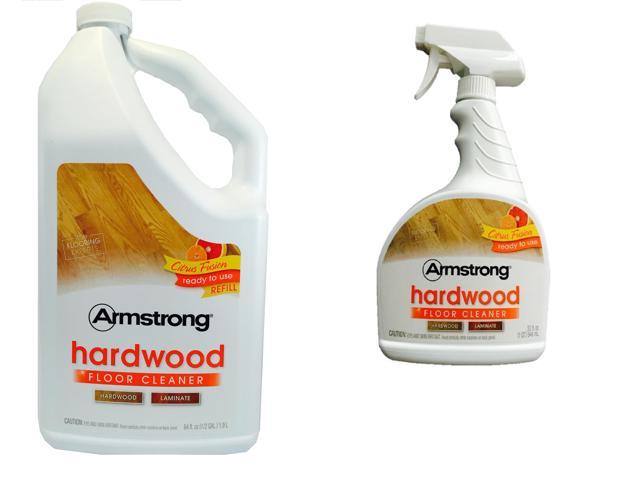 Armstrong 64 32 Fl Oz Hardwood Floor Cleaner Citrus Fusion Combo