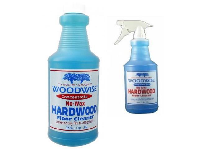 Woodwise Hardwood Floor Cleaner Ready To Use 32 Oz And Concentrate