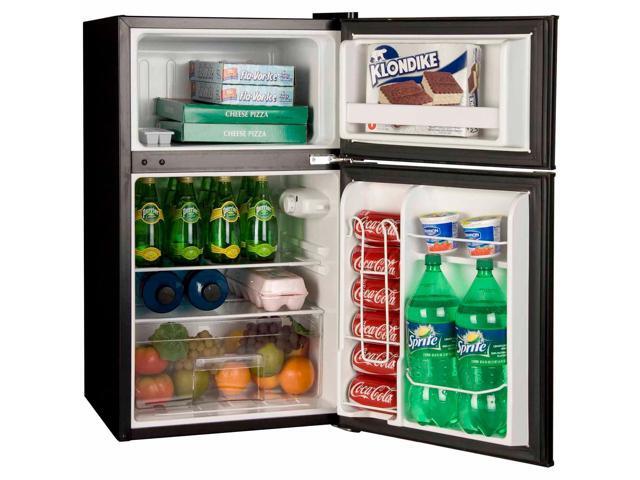 Haier Hc32tw10sb 3 2cu Ft 2door Mini Refrigerator For Garage