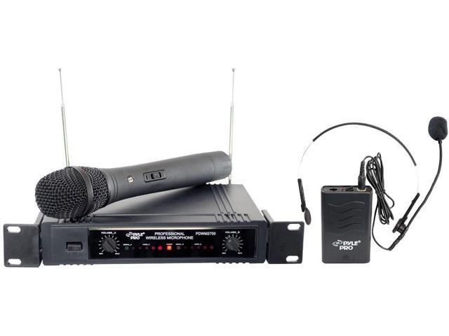 PylePro PDWM2700 Two Channels VHF Wireless Microphone