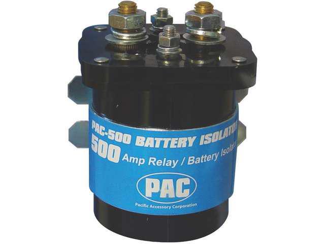 PAC PAC-500 500-Amp Relay Battery Isolator 