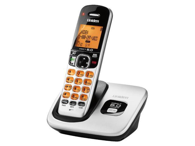 Uniden D1760-4 Cordless Phone with LCD Display /& 3 Additional Handsets
