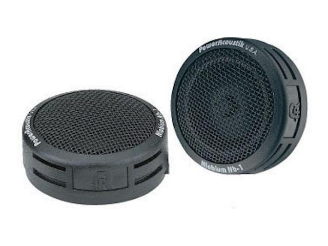 NEW POWER ACOUSTIK NB-2 1" 200W FLUSH-MOUNT CAR DOME TWEETERS BUILT IN CROSSOVER 