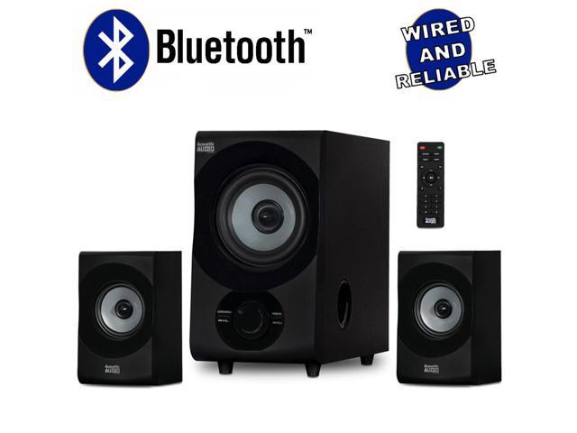 Photo 1 of Acoustic Audio Bluetooth 2.1 Home Speaker System with USB and SD Computer Multimedia