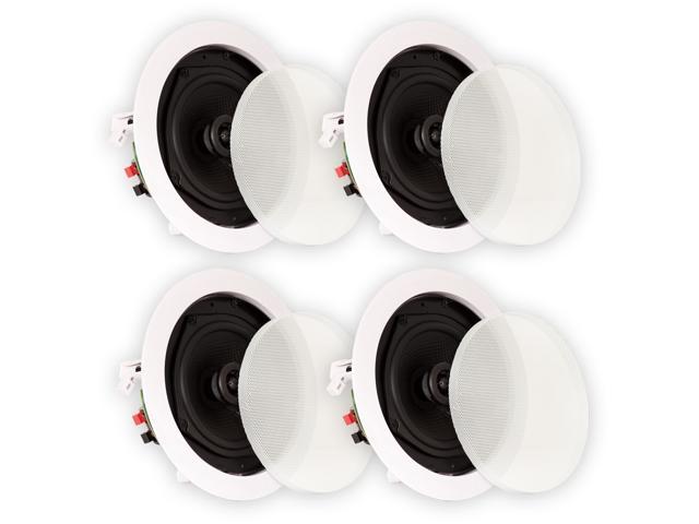 Theater Solutions TS65C In Ceiling 6.5" Speakers Home Theater 8 Pair Pack 