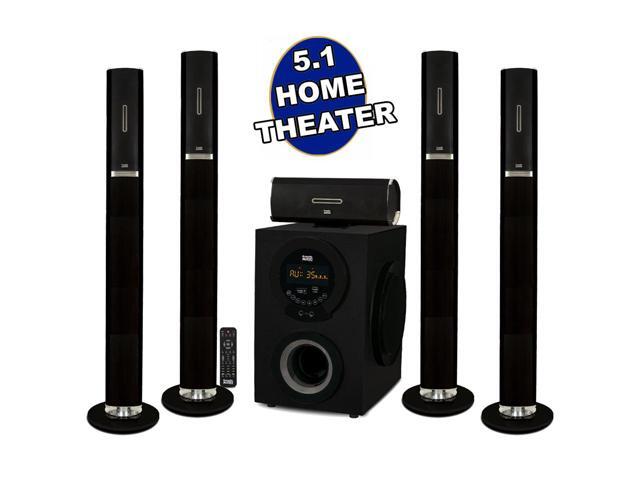 acoustic audio aa5170 home theater 5.1 bluetooth system