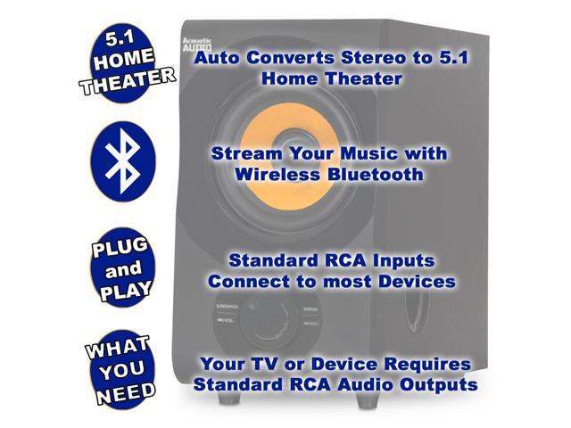 acoustic audio aa5170 home theater 5.1