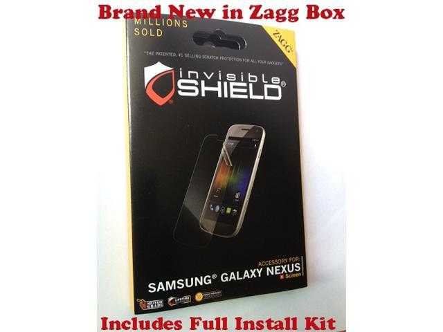 Zagg InvisibleShield Screen Protector for Samsung Galaxy Nexus i515 In Retail Package FFSAMNEXPRIS