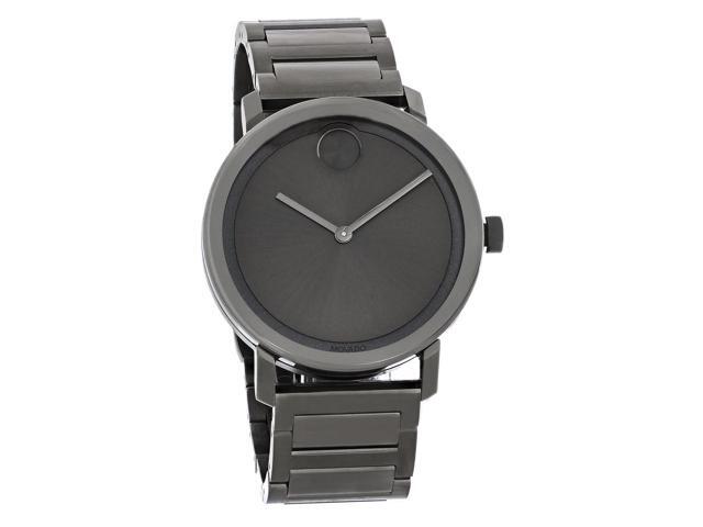 Movado Bold Series Mens Gunmetal ION 