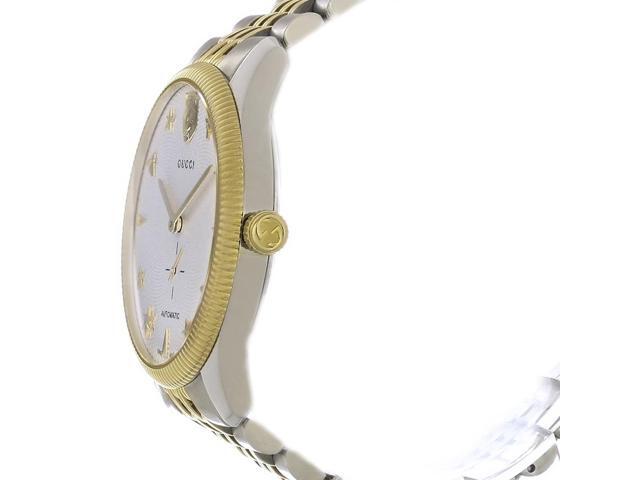 Gucci Mens G-Timeless 2-Tone Stainless 