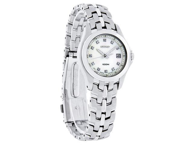 Seiko Diamonds Bracelet Mother-of-pearl Dial Women's watch #SXDC11 -  