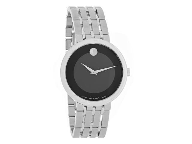 swiss movado quartz stainless steel