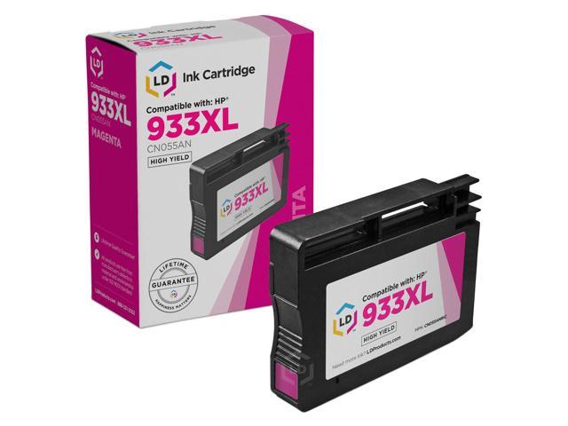 Ld Compatible Replacement For Hp 933xl Cn055an High Yield Magenta Ink Cartridge For Use In 