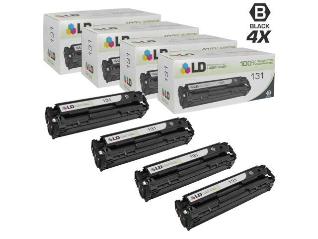 4 pack 131 Toner Cartridge SET BCYM for Canon ImageClass LBP-7110CW MF8280CW
