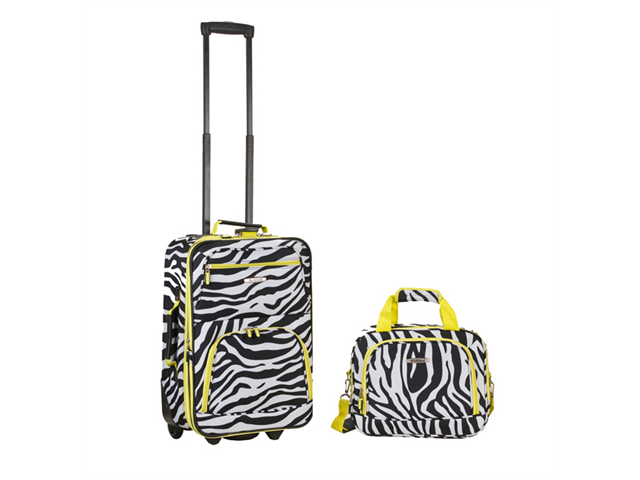 two piece carry on luggage set