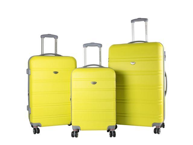 american green travel suitcase