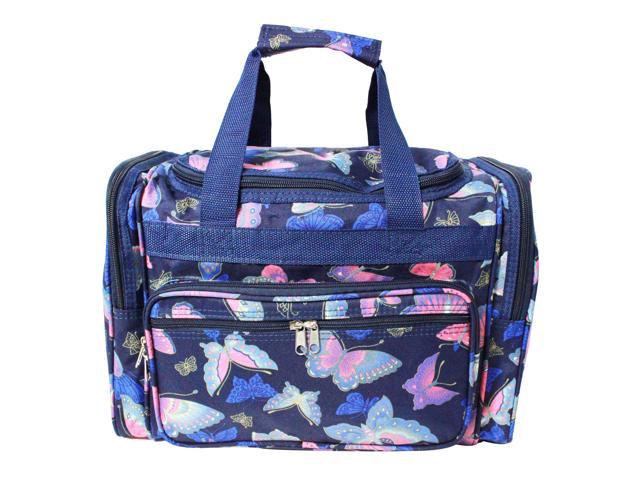 world traveler butterfly luggage