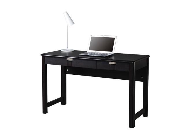 Modern Design Contemporary Workstation Desk Espresso Black Modern Design Contemporary Workstation