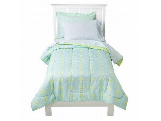 Circo Full Bed In A Bag Blue Green Aqua Medallion Comforter Set