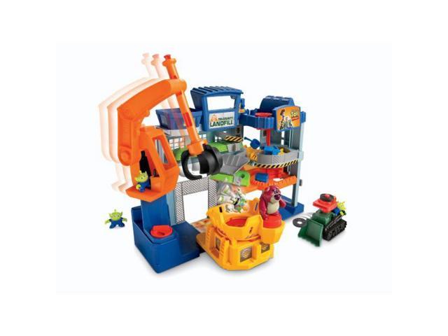 Fisher Price Imaginext Disney Toy Story Tri County Landfill Dump Playset Newegg Com - roblox toys toys printables football cards