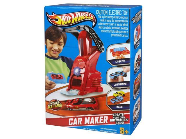 hot wheels car maker playset