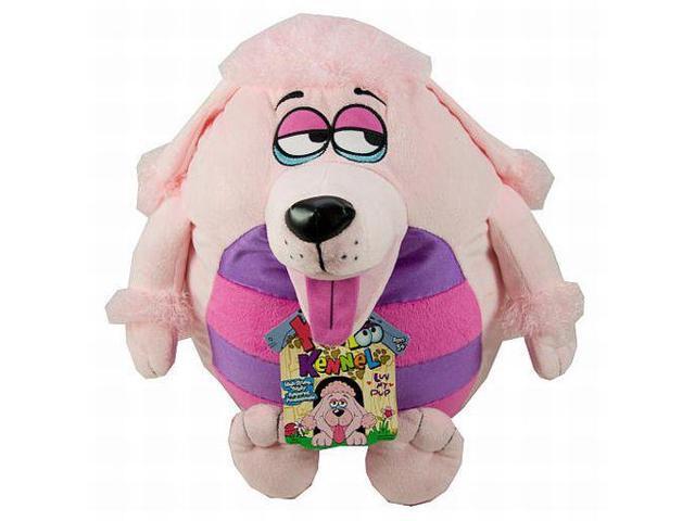 pink stuffed puppy