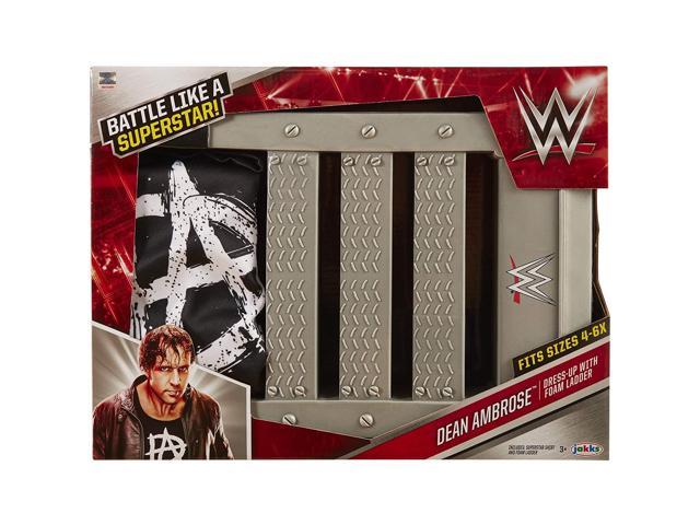 WWE Dean Ambrose Dress Up with Ladder Power Prop Wrestling Playset 