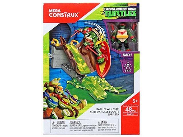 Mega Construx Teenage Mutant Ninja Turtles Raph Dimension X Battle Building Set